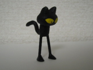 べつやくれいイラスト・かっこいい黒猫