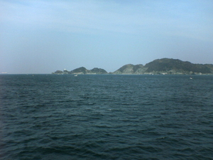 佐田岬半島の先端