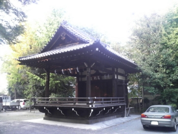 荏原神社神楽殿
