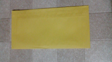 あ、黄色い封筒!