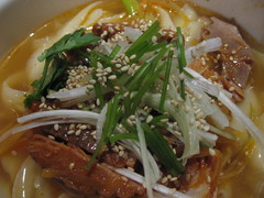 葱油刀削麺