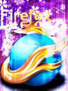 携帯壁紙 Firefox2005 ver.1
