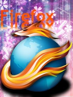 携帯壁紙 Firefox2005 ver.2